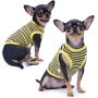 Dog Shirt for Small Dogs, Breathable Stretchy Sleeveless Clothes for Chihuahua, Teacup, Yorkie, Soft Lightweight Cool Pet Tank V