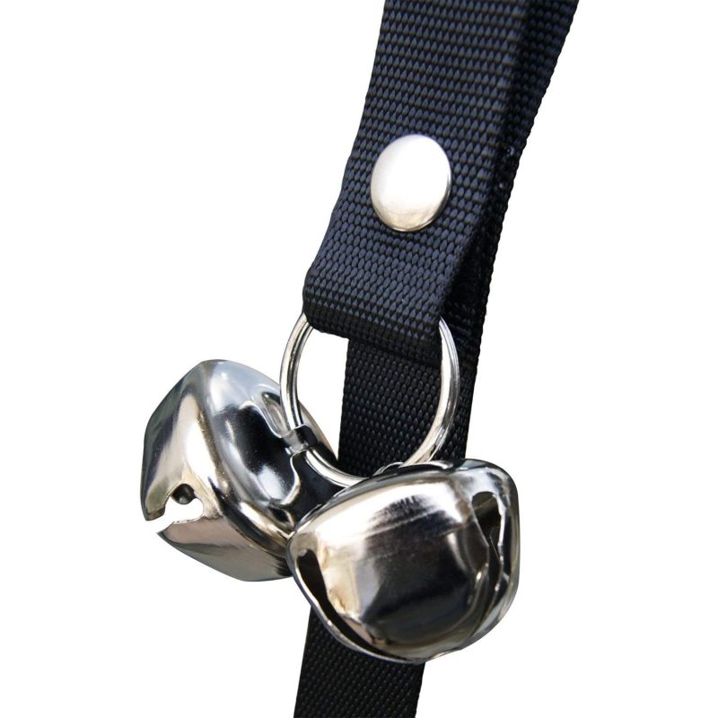 Dog Doorbells House training Dog Door Bells for Training Your Puppy with Doorbell Black
