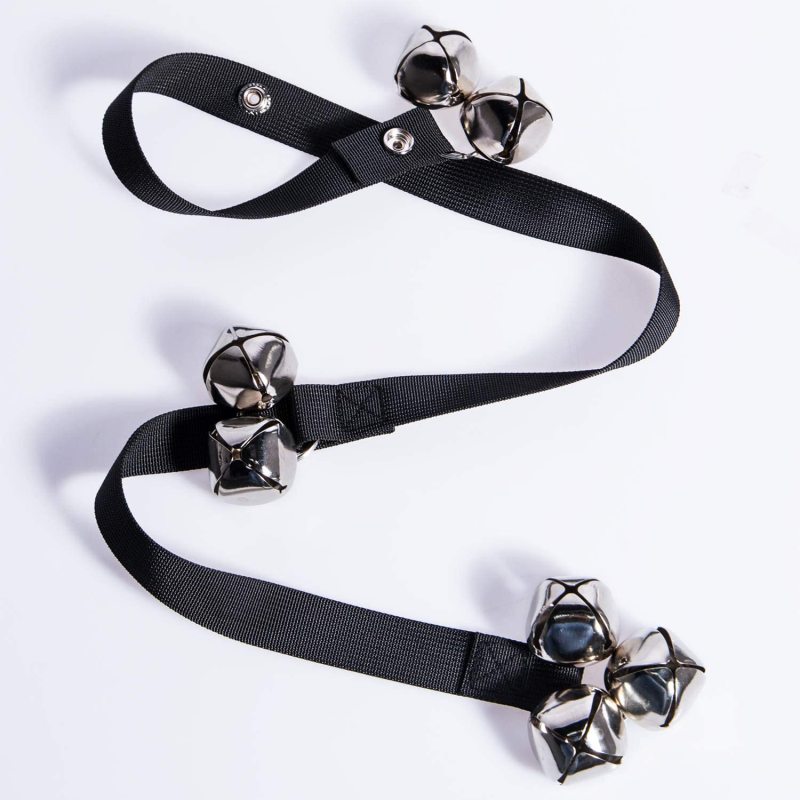 Dog Doorbells House training Dog Door Bells for Training Your Puppy with Doorbell Black