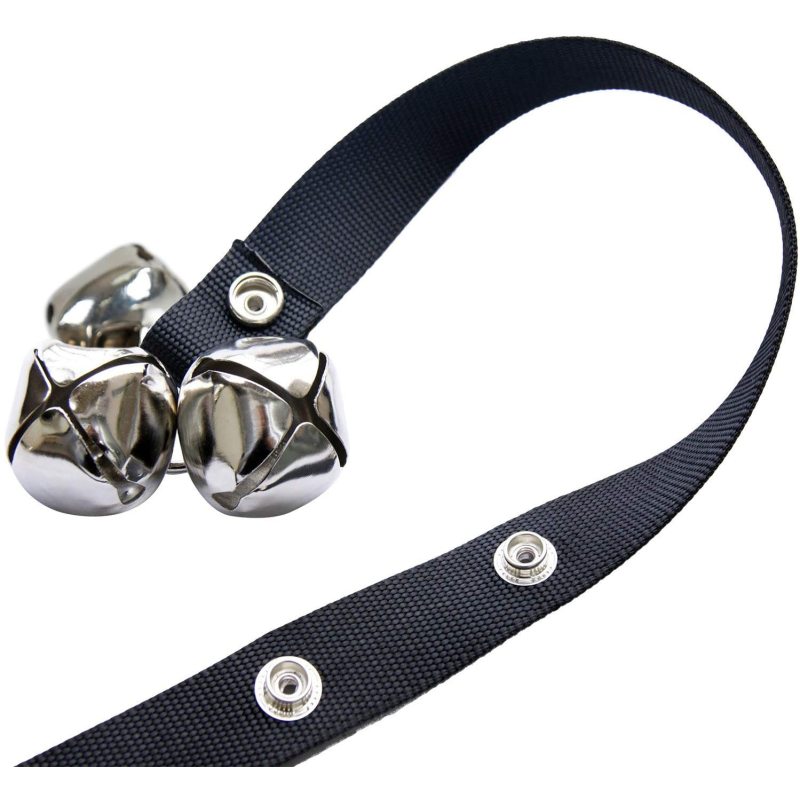 Dog Doorbells House training Dog Door Bells for Training Your Puppy with Doorbell Black