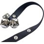 Dog Doorbells House training Dog Door Bells for Training Your Puppy with Doorbell Black