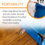 Pet Bath Blue Medium Dog Pool For Pet Clear and Swim