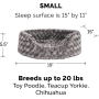 Ultra Plush Oval Bolster Pet Bed Cat Dog Bed Removable Cover Warm Midwest Bolster Pet Beds