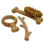 Indestructible Interactive Dog Toys Puppy Chew Toys Teething Chew Dog Toys for Aggressive Chewers