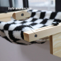 Hanging bed window cat jump platform nest cat rack pet bed hammock cat nest