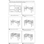 Water Diner Stand Set Bowls Raised Pet Feeder
