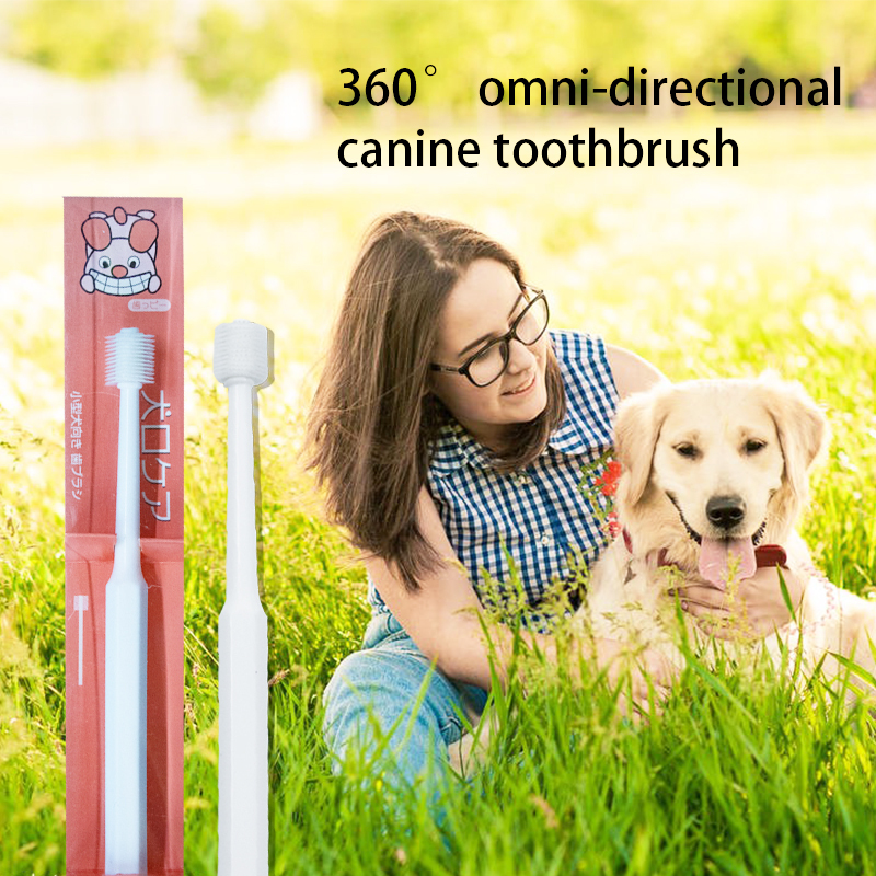 360 Degree Pet Toothbrush Easy Teeth Cleaning Dental Care Dog Teeth Cleaner Dog Teeth Brush