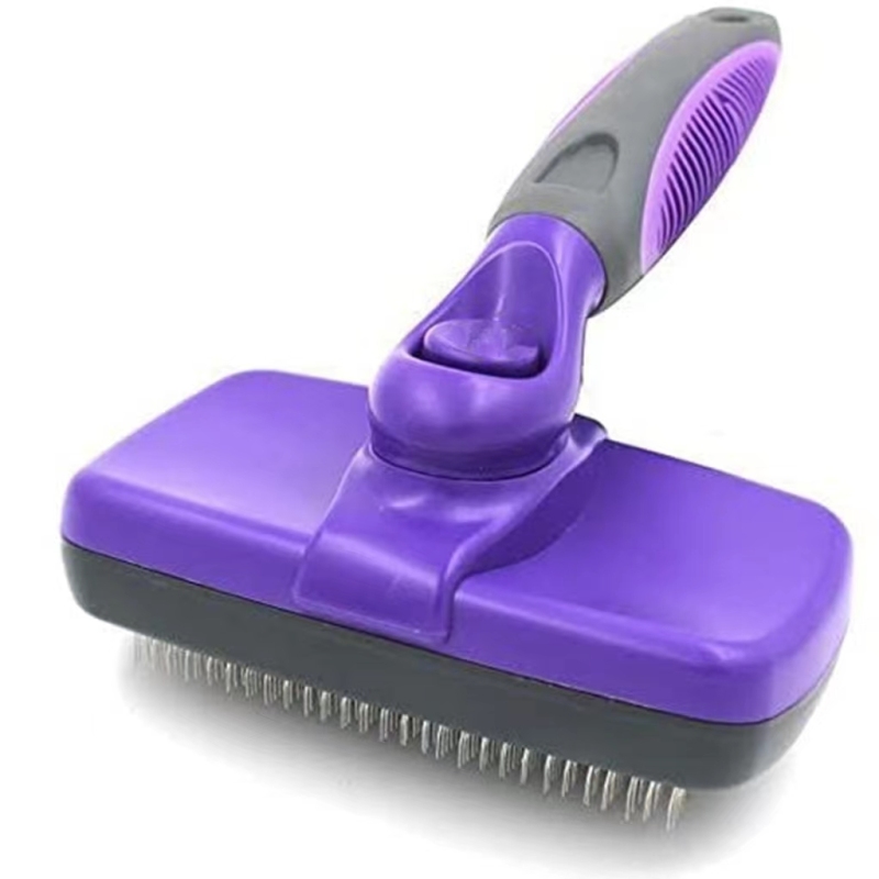 Self-Cleaning Slicker Brush for Dogs and Cats