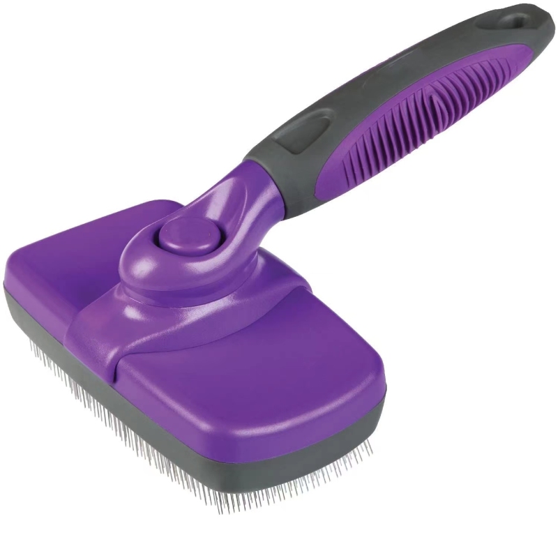 Self-Cleaning Slicker Brush for Dogs and Cats
