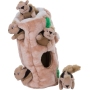 Pet IQ Intelligent Plush Toy Squirrel Puzzle Squeaky Plush Dog Toy Pet Squeaky Plush Toy