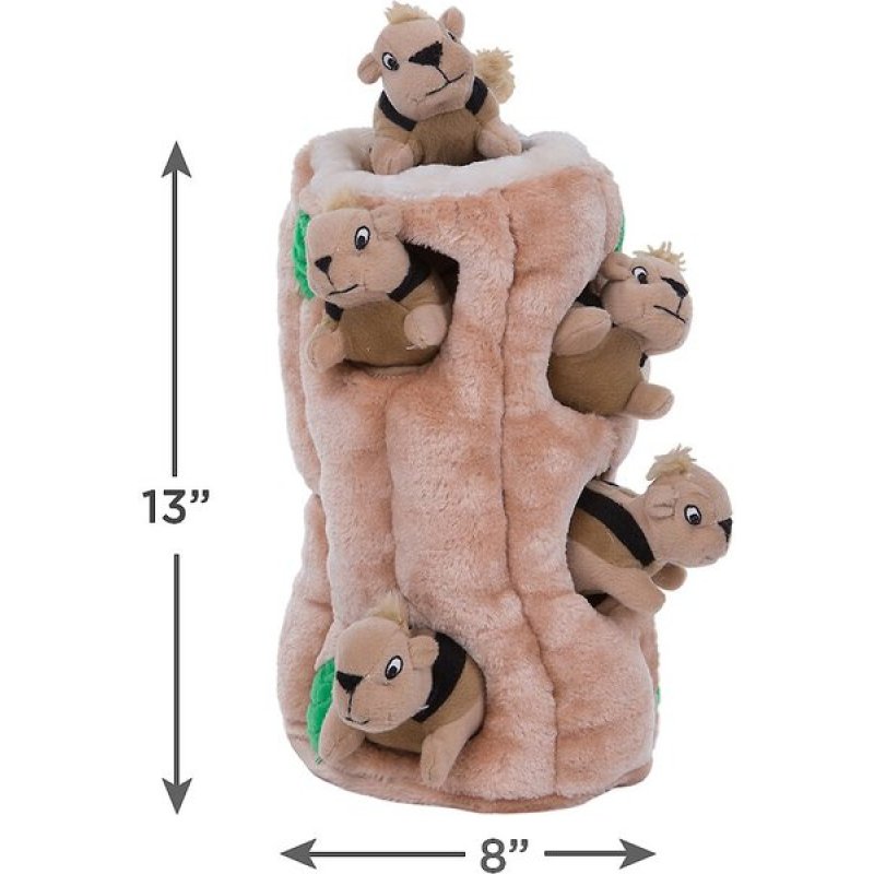 Pet IQ Intelligent Plush Toy Squirrel Puzzle Squeaky Plush Dog Toy Pet Squeaky Plush Toy