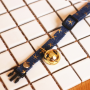 Custom wholesale safety breakaway buckle reflective nylon cat bell collar adjustable size