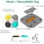 Dog Button for Communication Talking Buttons for Dog Training Voice Recordable Dog Calming Music Player
