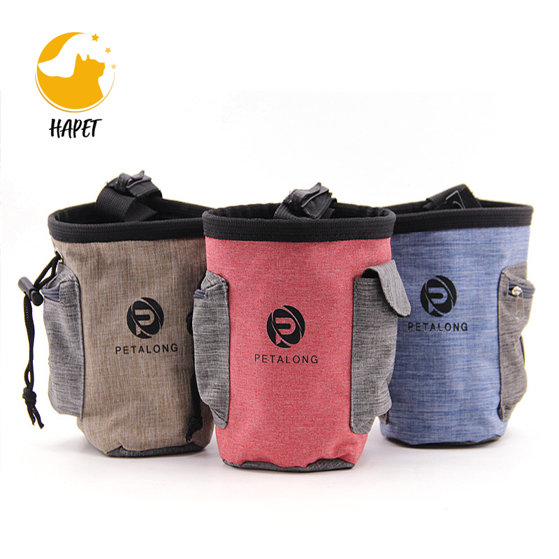 Pet out food bag dog training Fanny pack portable snack bag pet supplies wholesale