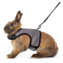 Adjustable Soft Harness with Elastic Leash for Rabbits
