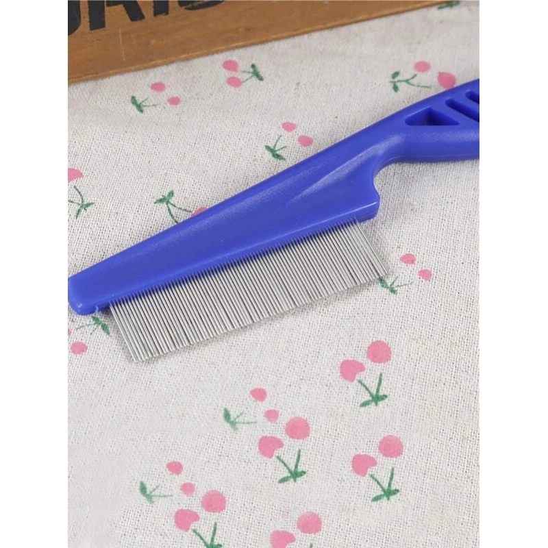 Pet  flea Comb Sets Blue stainless Steel needle Teeth To Clean Up and move Pet Hair