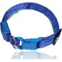 OEM LED Dog Collar Water Resistant Reflective Super Bright Flashing Nylon USB Rechargeable Safety Pet Collar