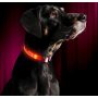 OEM LED Dog Collar Water Resistant Reflective Super Bright Flashing Nylon USB Rechargeable Safety Pet Collar