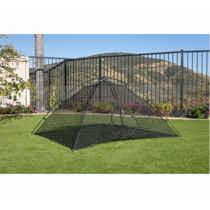 Outdoor Black Mesh Breathable Automatic Stand Pet Tent Pet Toy Tent