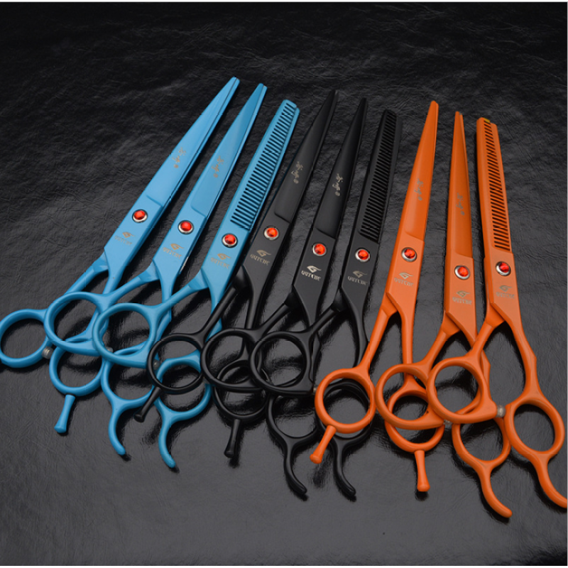 Dog Grooming Kit Safety Heavy Duty Stainless Steel Cat Dog Grooming Scissors Set