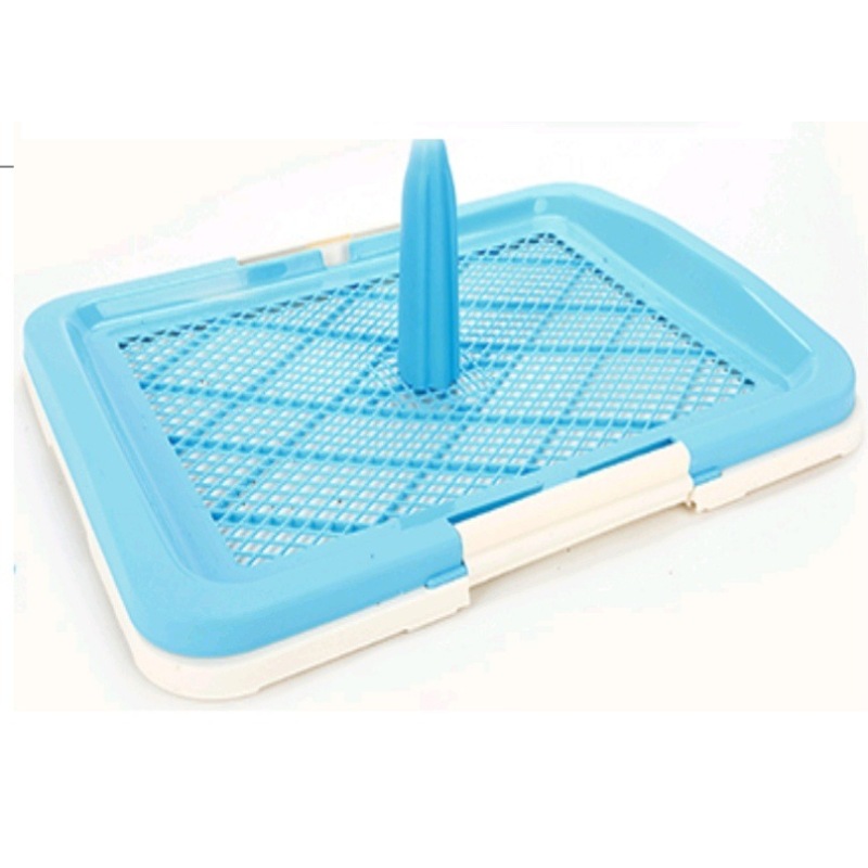 Dog Training Pads Puppies Toilet for Pet Mesh Grid Training Toilet with Tray Indoor Outdoor Pet Toilet Tray