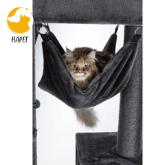 Wholesale OEM high quality Cat climbing Tree House cat sisal scratching post for playing