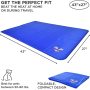 Dog Self Cooling Mat Pad for Kennel Electricity Needed For Dog Use Indoor