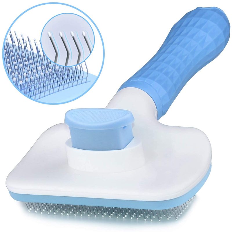 Self Cleaning Slicker Brush for Dogs and Cats Pet Grooming Tool Pet Supplies