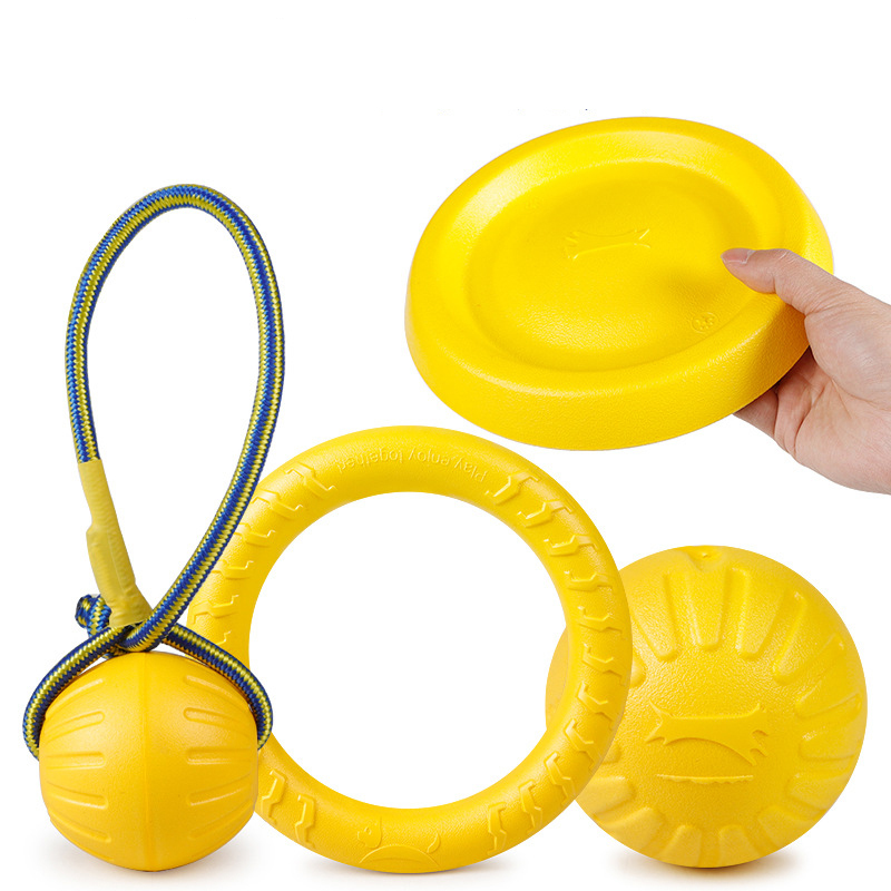 Dog Toy Soft Safe EVA Interactive Pet Puppy Flying Discs Dog EVA Foam bite Resistant Toy