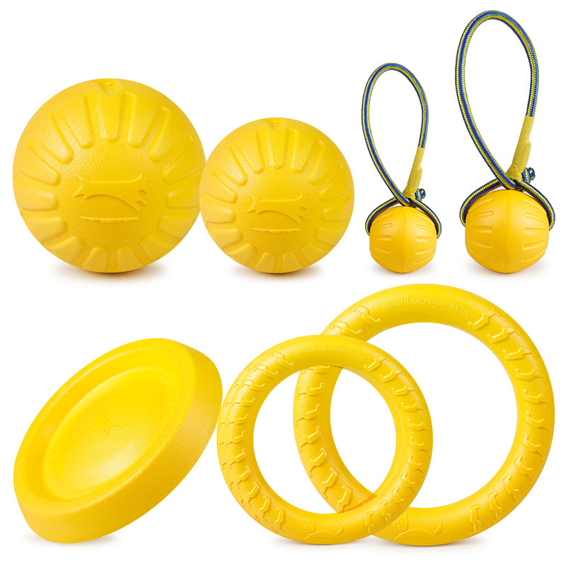 Dog Toy Soft Safe EVA Interactive Pet Puppy Flying Discs Dog EVA Foam bite Resistant Toy