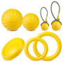 Dog Toy Soft Safe EVA Interactive Pet Puppy Flying Discs Dog EVA Foam bite Resistant Toy