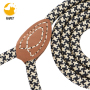 Wholesales Nylon reflective spring explosion leash walking dog leash