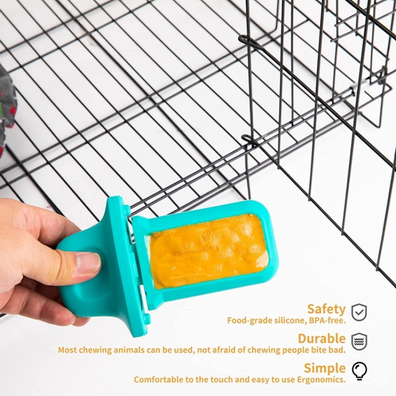Factory wholesale Dog Peanut Butter Toy for Crate Training Dog Therapy Dispenser Crate Toy
