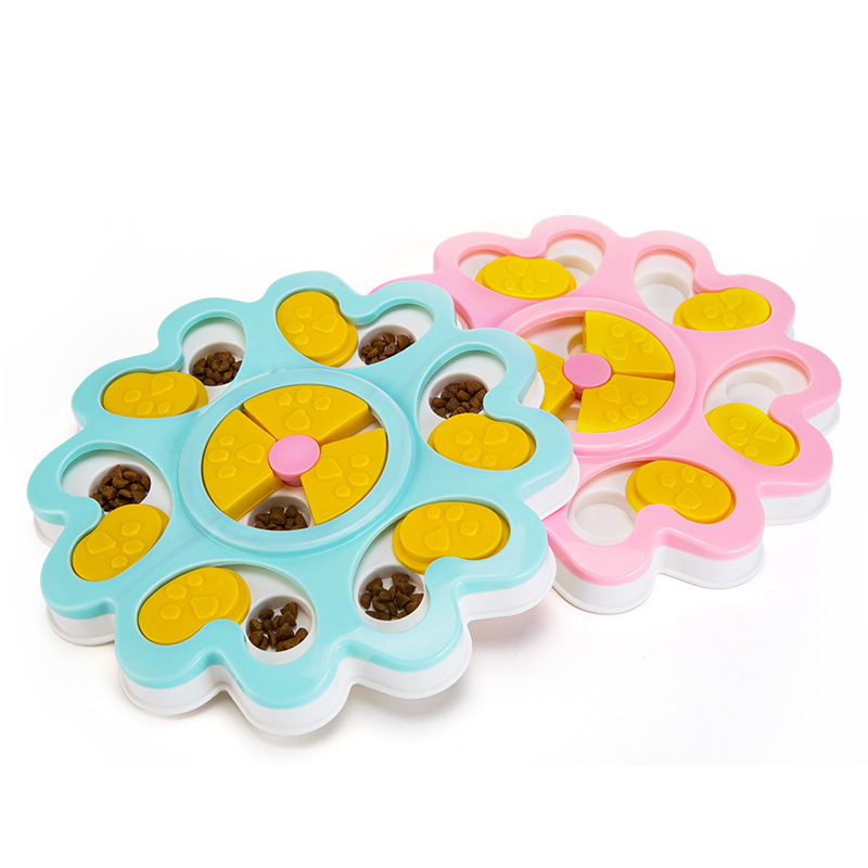 New Funny IQ Game Interactive Dog Puzzle Toys Treat Dispenser Multifunctional Relieve Boredom Pet Dog Slow Feeder Toy