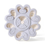 New Funny IQ Game Interactive Dog Puzzle Toys Treat Dispenser Multifunctional Relieve Boredom Pet Dog Slow Feeder Toy