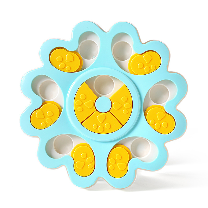 New Funny IQ Game Interactive Dog Puzzle Toys Treat Dispenser Multifunctional Relieve Boredom Pet Dog Slow Feeder Toy