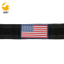 Tactical Nylon Dog Collar with USA American Flag Dog Collar Thick with Handle