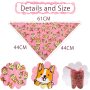 Dogs Bandanas Bulk Pet Summer Bandanas Pack Cat Kerchief Washable Triangle Bibs Head Scarves Scarfs Random Patterns for Boys an