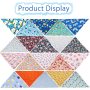 Dogs Bandanas Bulk Pet Summer Bandanas Pack Cat Kerchief Washable Triangle Bibs Head Scarves Scarfs Random Patterns for Boys an