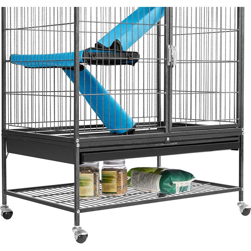 Removable Platform Rolling Animal Cage Critter Nation Cage for Adult