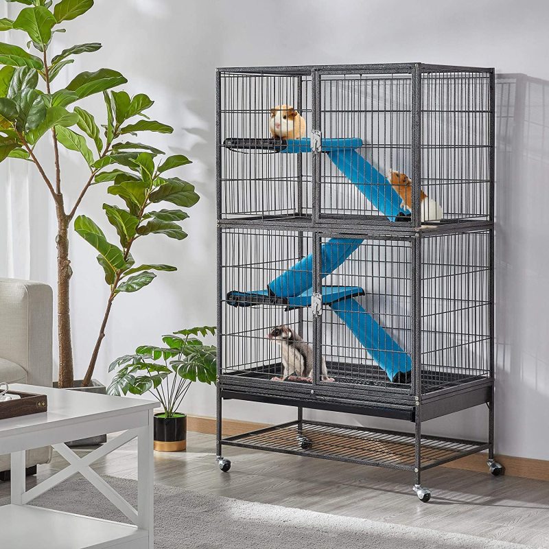 Removable Platform Rolling Animal Cage Critter Nation Cage for Adult
