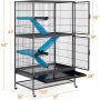 Removable Platform Rolling Animal Cage Critter Nation Cage for Adult