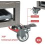 Large Strong Metal  Cage Crate Kennel Assemble with Patent Lock