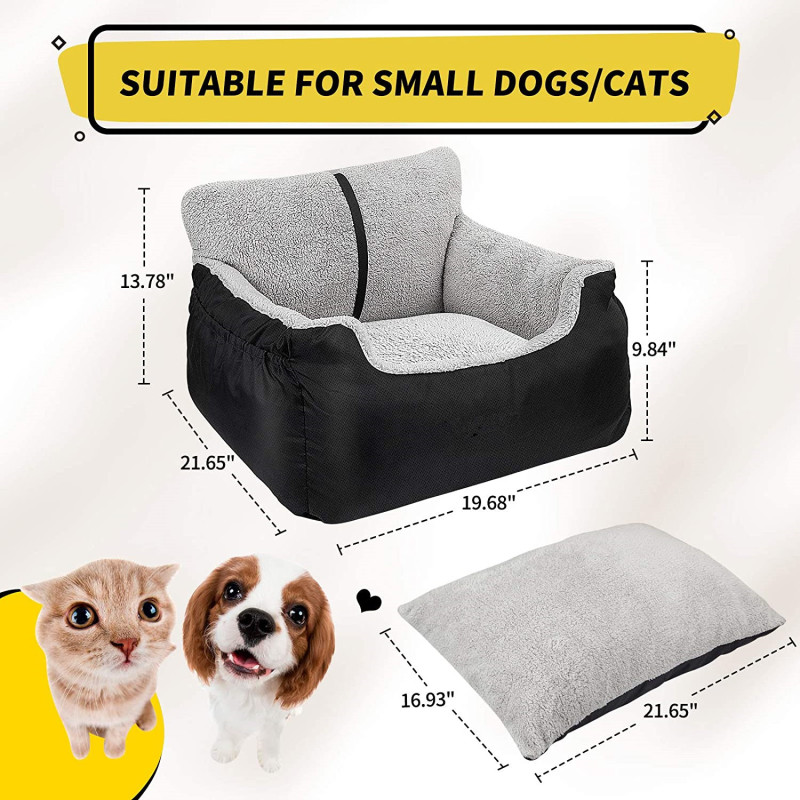 Square pet bed mat cat house dog house Teddy bear fight small medium size dog mattress dog bed pet supplies
