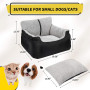 Square pet bed mat cat house dog house Teddy bear fight small medium size dog mattress dog bed pet supplies