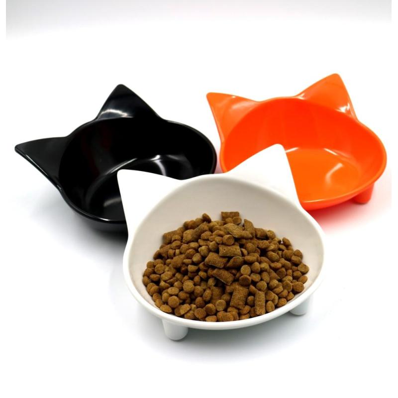 Pet Supply Plastic Food Feeding Water Dish Bowl Feeder for Dog Cat Puppy