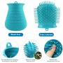 Wholesale Custom Dog Paw Cleaner Cup with Towel Pet Foot Washer Portable Dog Cleaning Brush