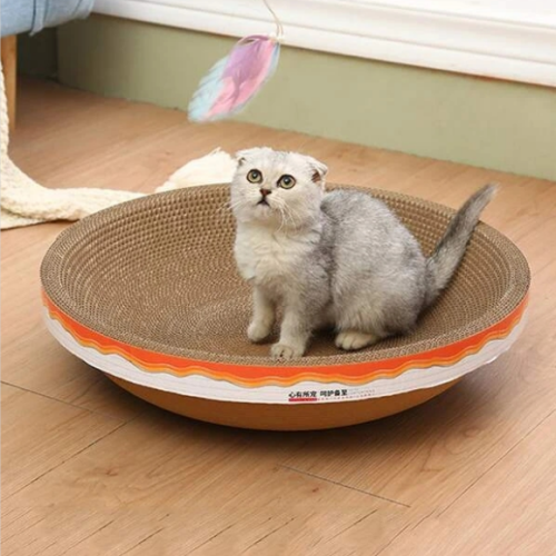 Cat claw board bowl type corrugated Cat Scratch board cat toy supplies wholesale