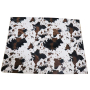 Cute Cow Print Blanket Soft Warm Plush Throw Blanket Fleece Flannel Fuzzy Lightweight Travel Blankets Cozy All-Season