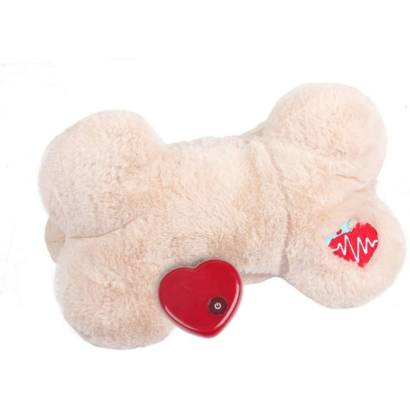 Dog Plush Bone Chew Toy Puppy Toys for Small Medium and Large Dogs